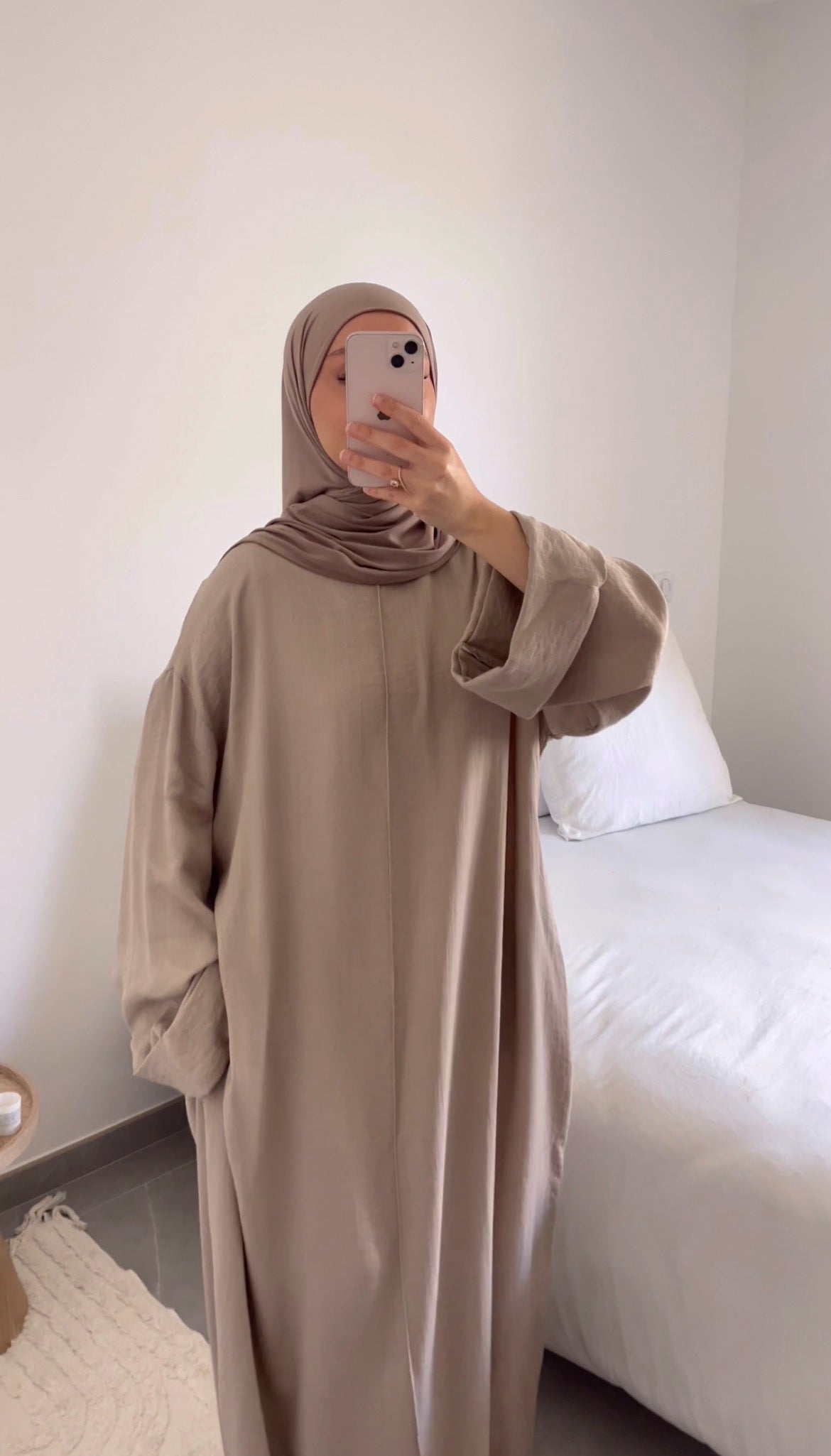 Abaya SOFT taupe