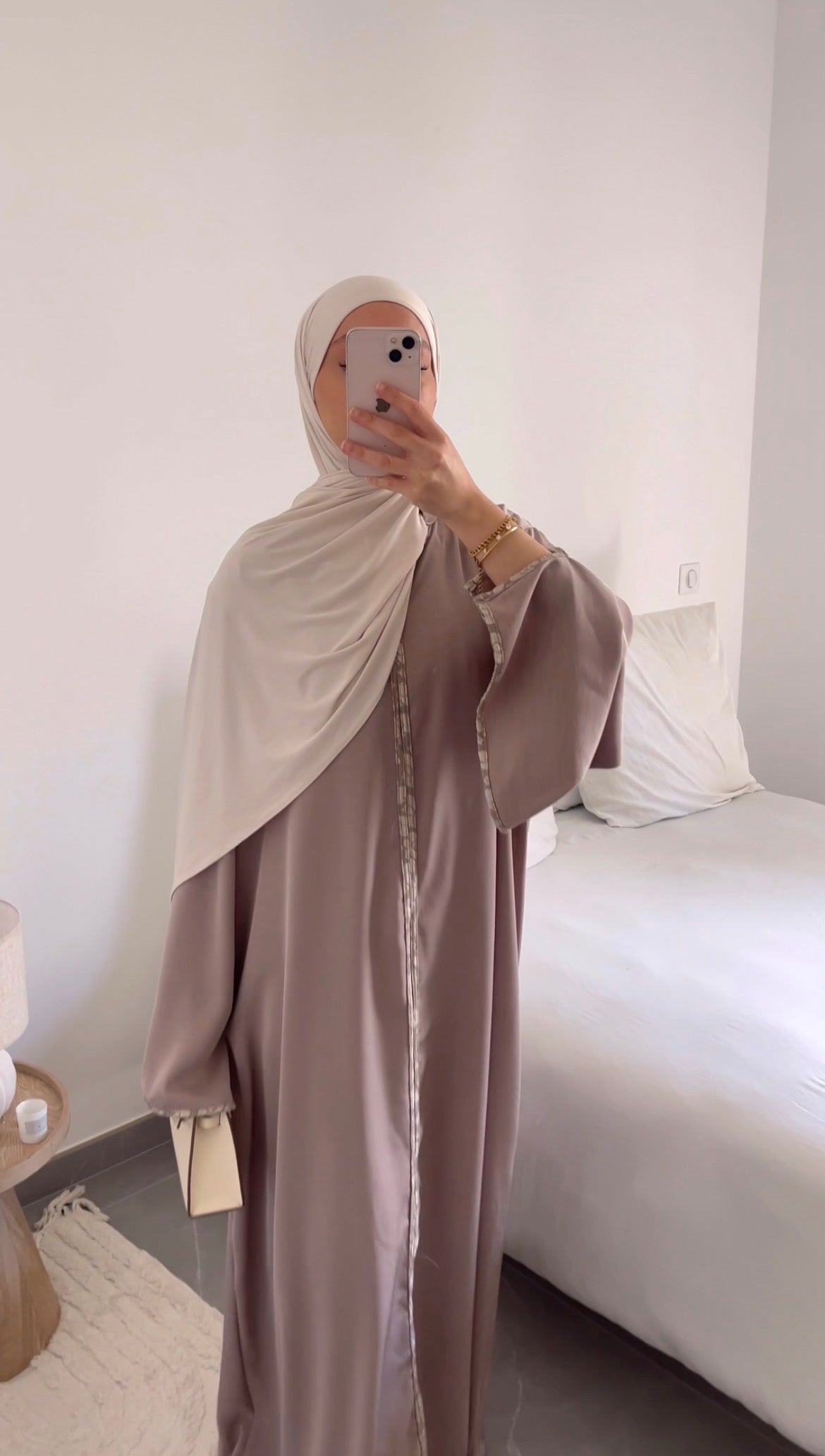 Abaya NOOR taupe