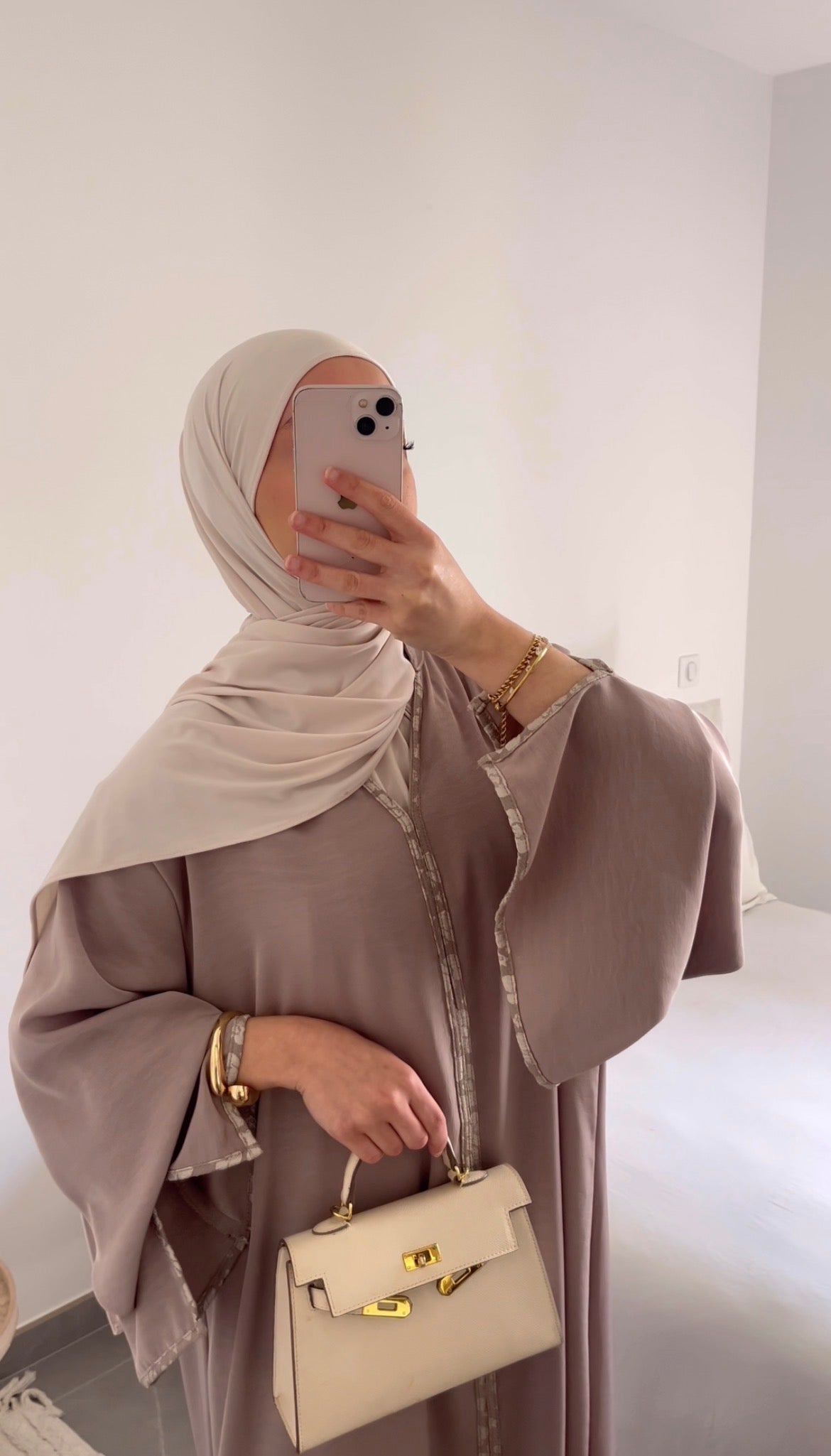 Abaya NOOR taupe
