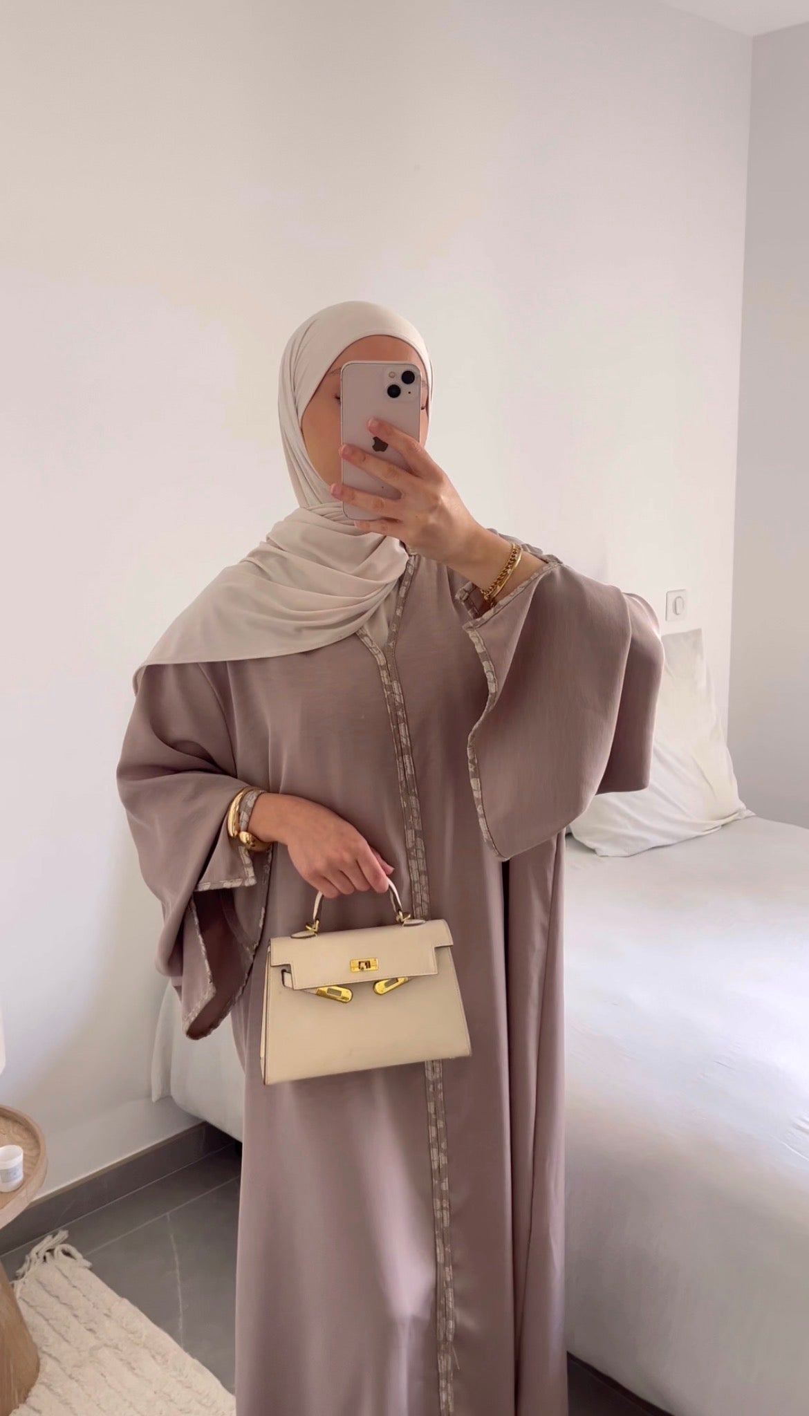 Abaya NOOR taupe